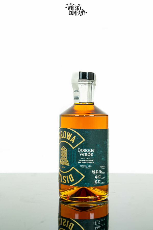 Corowa Distilling Co. Bosque Verde Australian Single Malt Whisky (46%) (500ml)