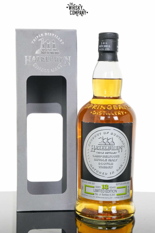 Hazelburn 2007 Aged 17 Years Campbeltown Single Malt Scotch Whisky – Oloroso Sherry Cask Matured 2021 Release (700ml)