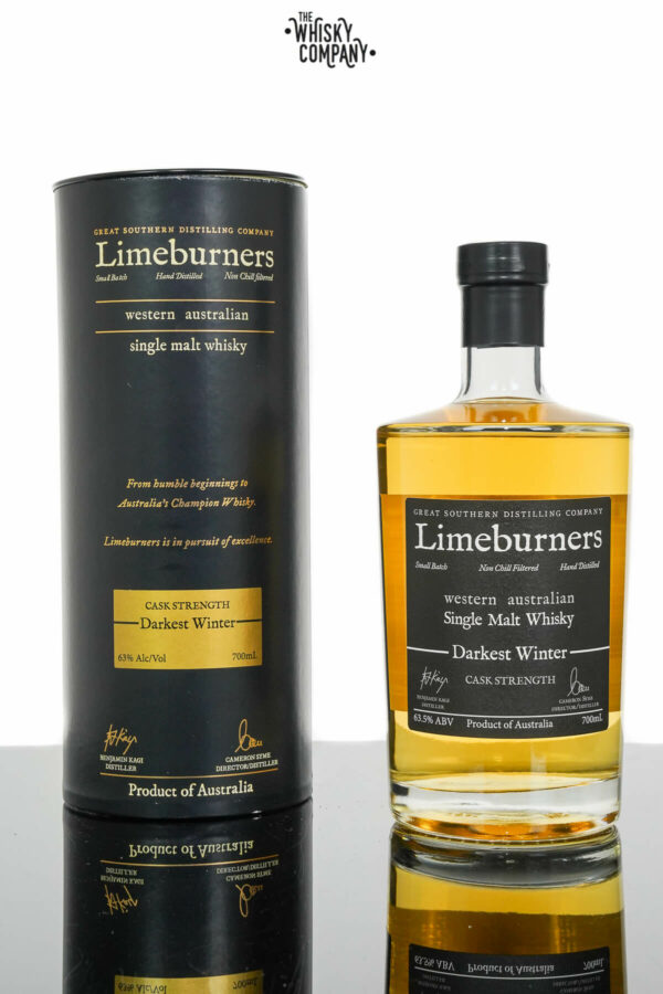 Limeburners Darkest Winter Australian Single Malt Whisky – Barrel M487 (700ml)