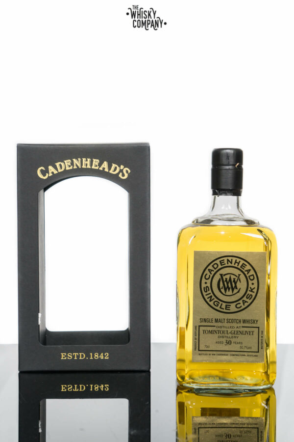 Tomintoul-Glenlivet 1985 Aged 30 Years Single Malt Scotch Whisky – Cadenhead (700ml)