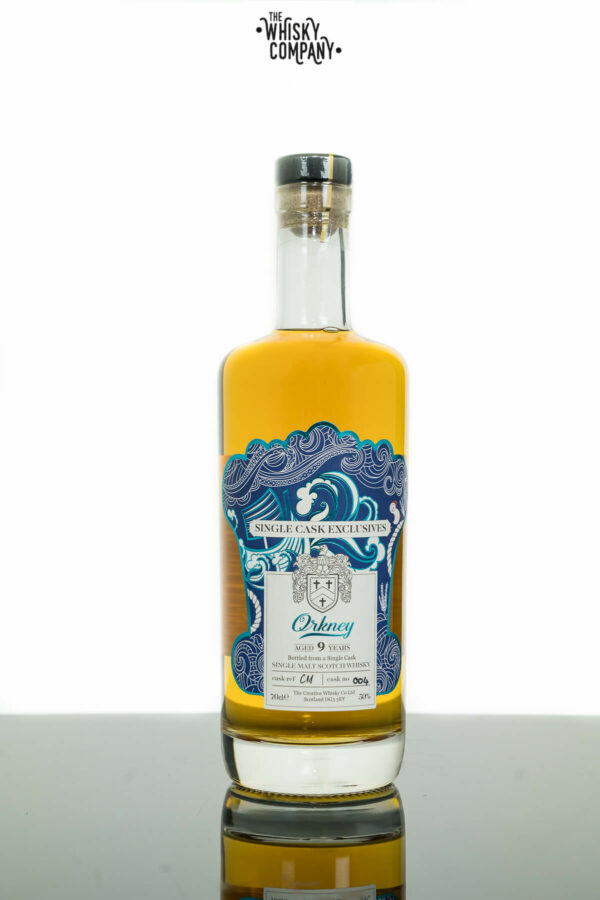 Creative Whisky Co. Orkney Aged 9 Years Cask No. 004 Single Malt Scotch Whisky (700ml)