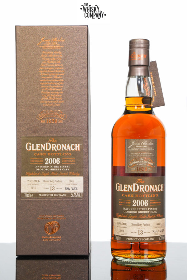 GlenDronach 2006 Aged 13 Years Single Malt Scotch Whisky – Cask 3359 (700ml)