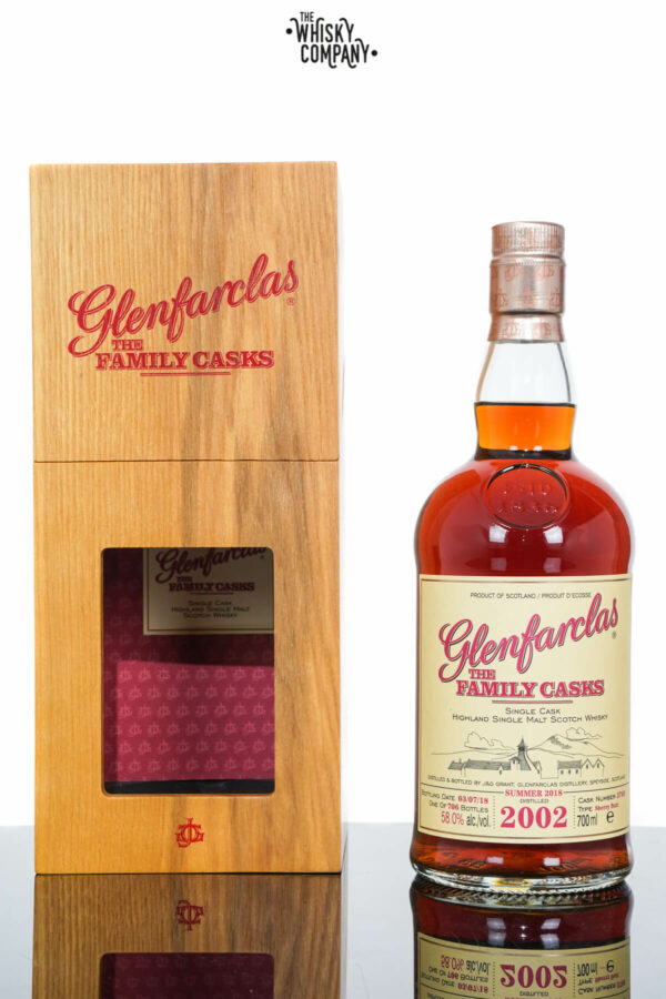 Glenfarclas 2002 Family Cask Single Malt Scotch Whisky – Cask 3769 (700ml)